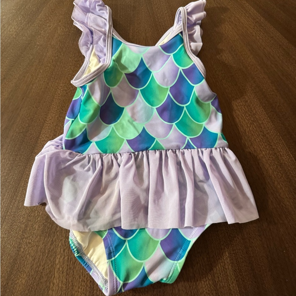 Mermaid Scales Ruffle Swimsuit